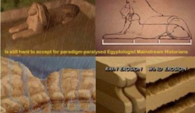 The Egyptian Sphinx Erosion & Dating Mystery